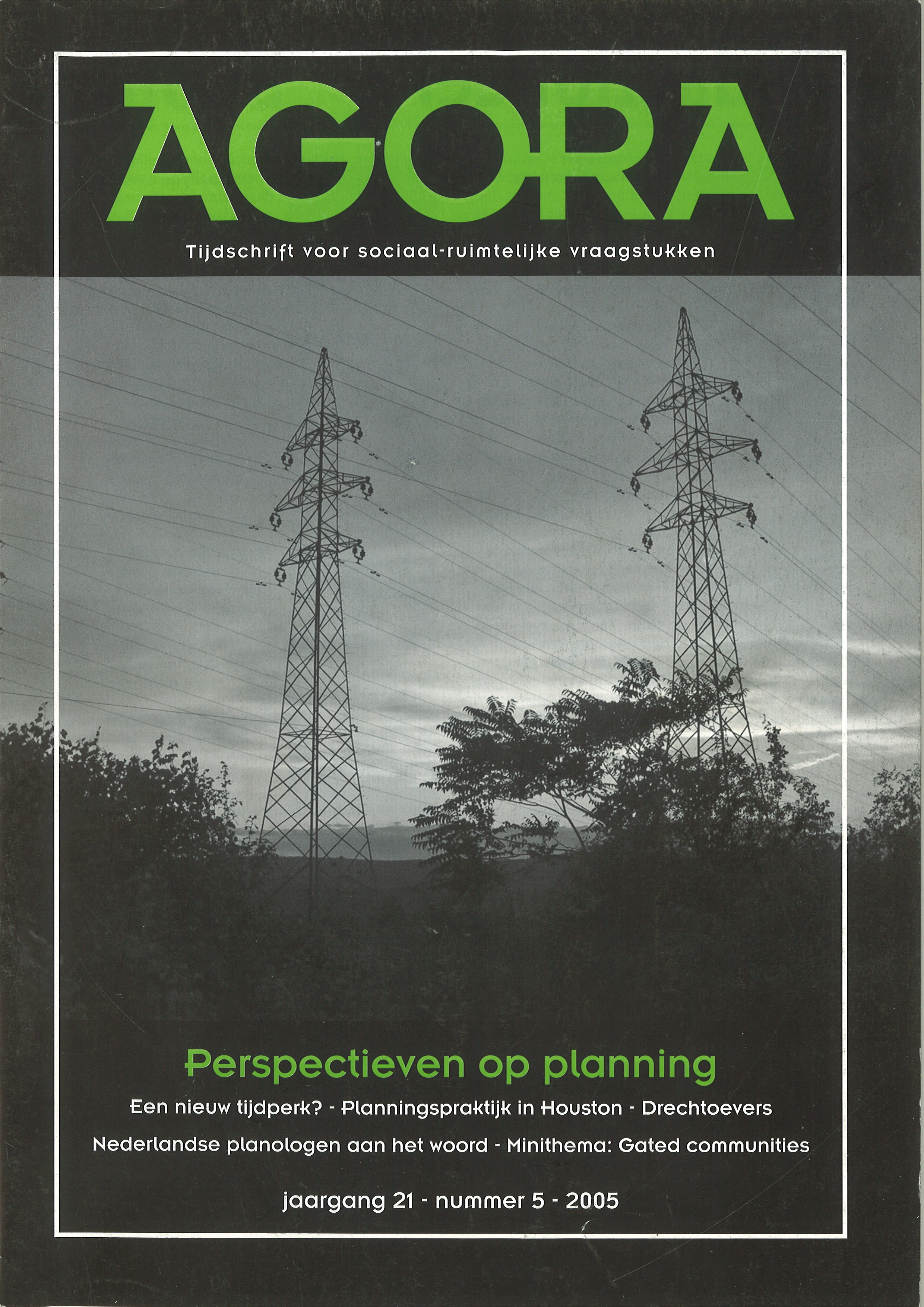 View Vol. 21 No. 5 (2005): Perspectieven op planning