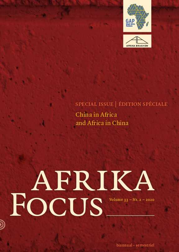 					View Vol. 33 No. 2 (2020): China in Africa and Africa in China
				